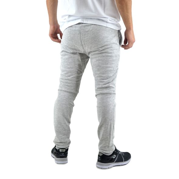 Pantalones Ultra Sports | Pantalon Ultra Sports Hombre Chupin C/Puño  Rustico Basico Gris Melange - FerreiraSport