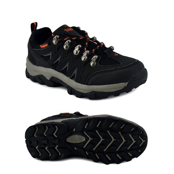 Zapatillas Topper | Zapatilla Topper Niño Gondor Outdoor Negro/Naranja -  FerreiraSport