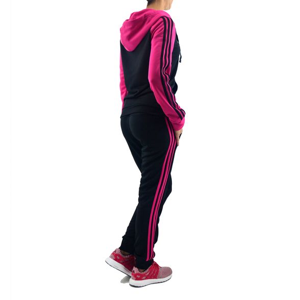 conjunto adidas negro de mujer