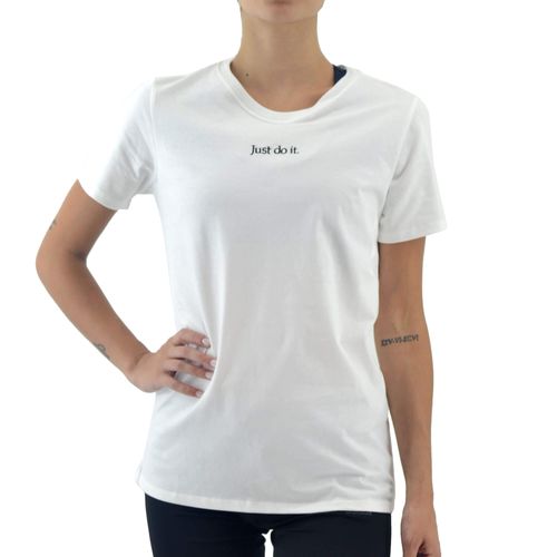 remera nike blanca mujer