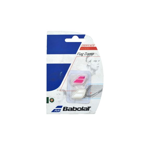 Antivibrador-Babolat-Unisex-Flag-Damp-X2-Tenis-Fucsia-Blanco