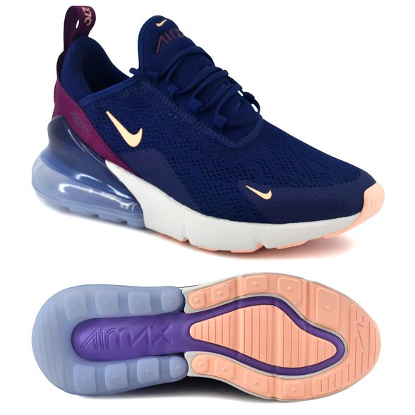 Zapatillas Nike Zapatilla Nike Mujer Air Max 270 Azul Ferreira