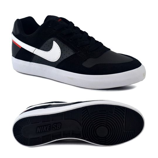 Zapatillas Nike | Zapatilla Nike Hombre Sb Delta Force Vulc Negro/Gris