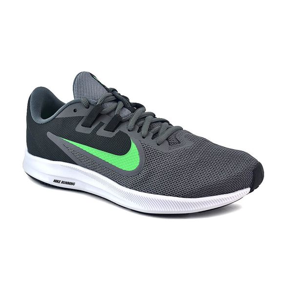 Zapatillas Nike | Zapatilla Nike Hombre Downshifter 9 Gris/Verde 
