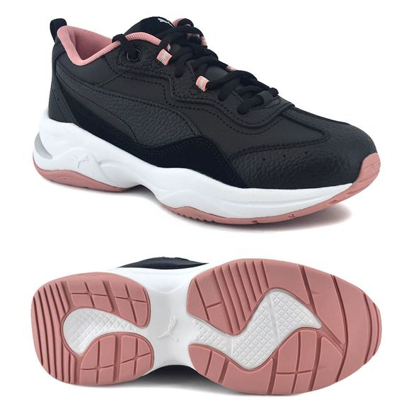 zapatillas puma blanco y negro