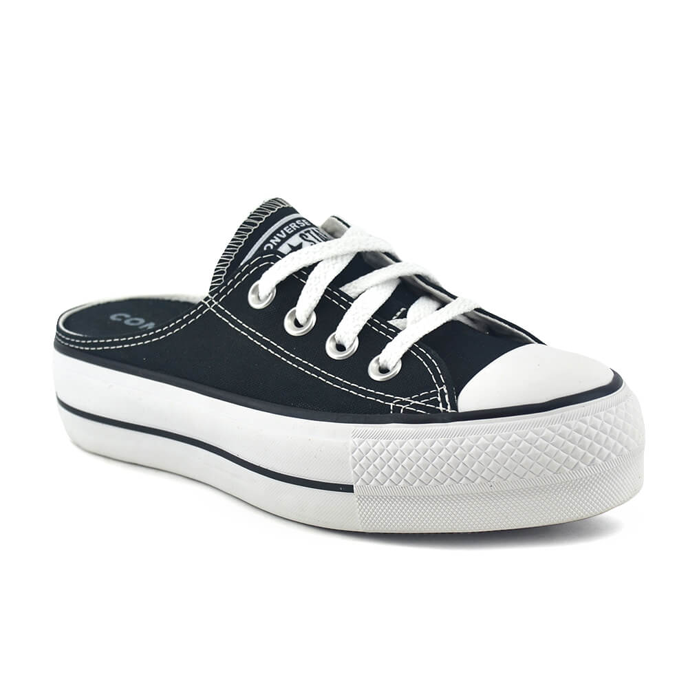 Zapatillas Converse | Zapatilla Converse Mujer Ctas Mule Slim Negro -  Septimo