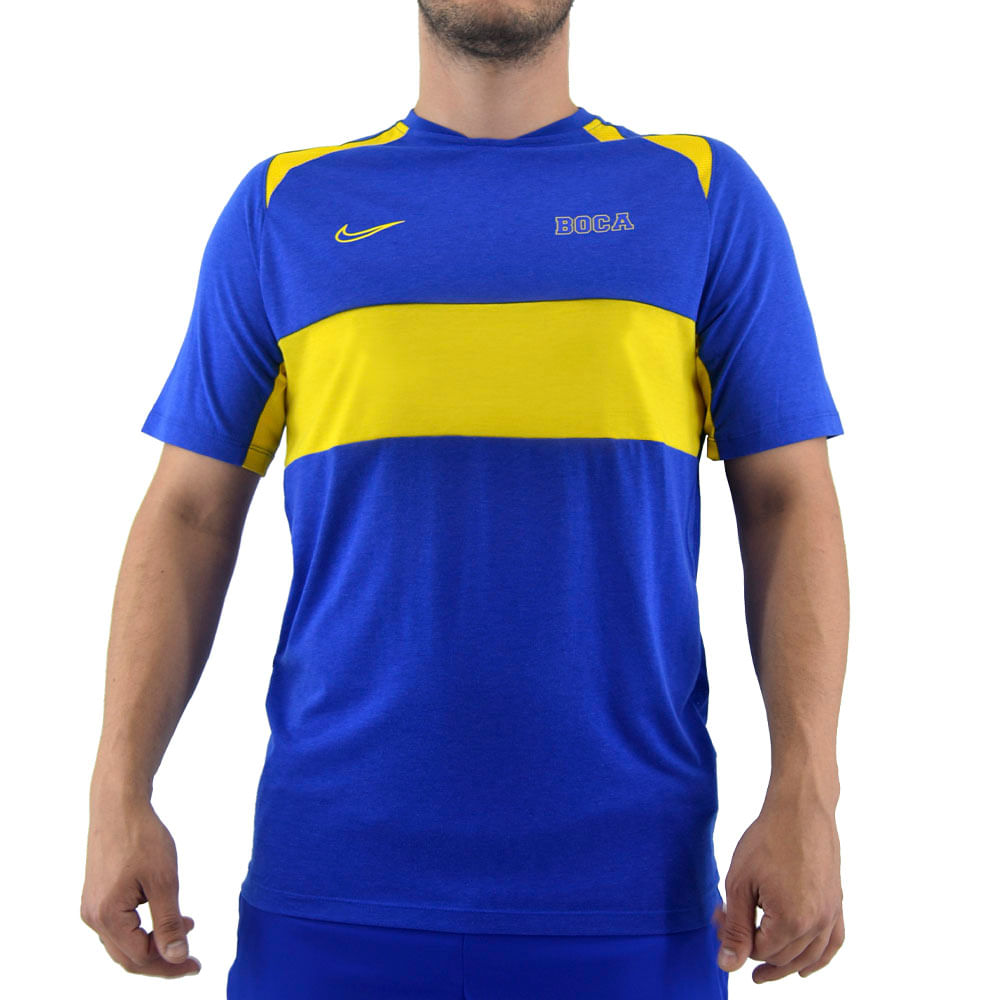 Remeras Nike | Remera Nike Hombre Boca Dry Academy Top Ss Azul -  FerreiraSport