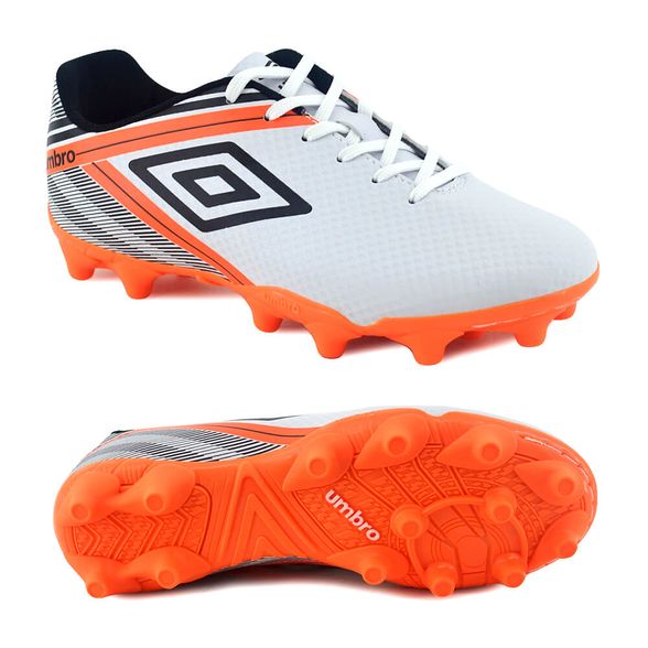 Botines Umbro | Botin Umbro Hombre Campo Drako Blanco - FerreiraSport
