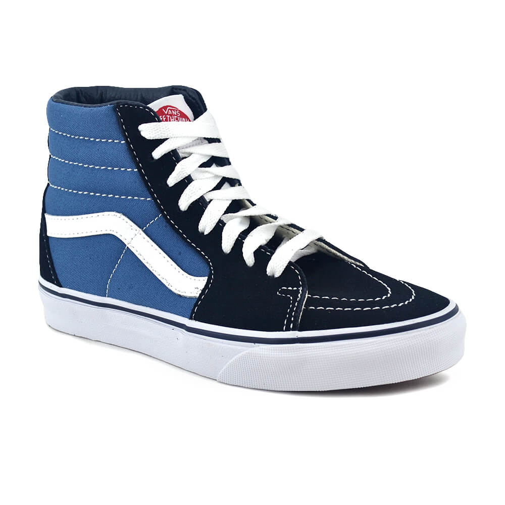 Zapatillas Vans | Zapatilla Vans Unisex U Sk8 Hi Negro/Celeste ... Zapatillas Vans | Zapatilla Vans Unisex U Sk8 Hi Negro/Celeste ...