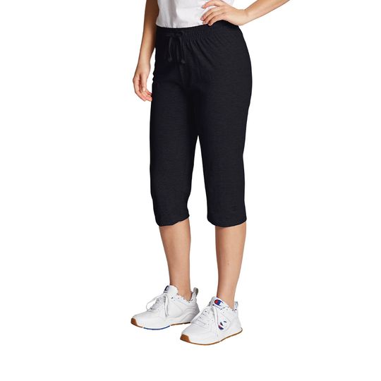 Capri Champion | Calza Capri Champion Mujer Deportivo Negro - Septimo
