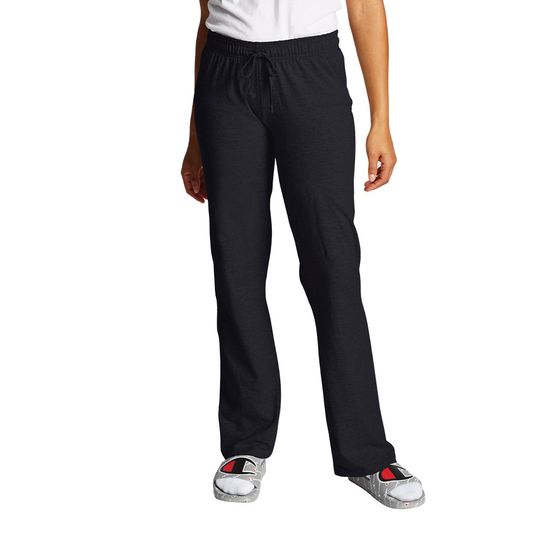 Pantalones Champion | Pantalon Champion Mujer Deportivo Ancho Negro -  Septimo