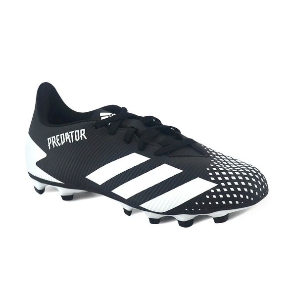 botines adidas blanco y negro