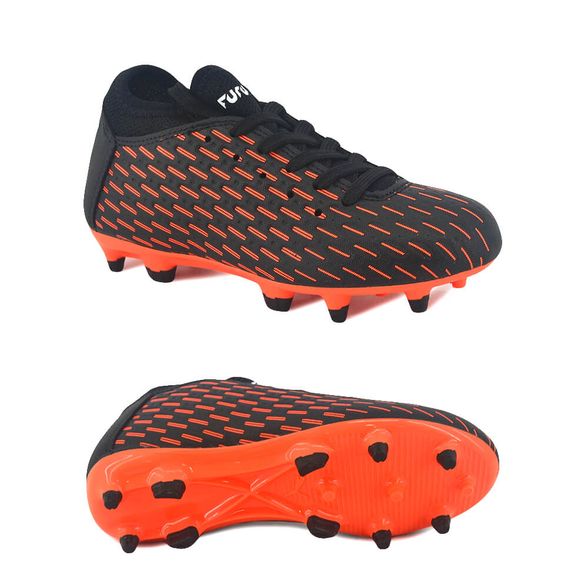 Botines Con Tapones Puma | Botin Puma Niño Future 6.4 Fg Jr Negro/Naranja -  FerreiraSport