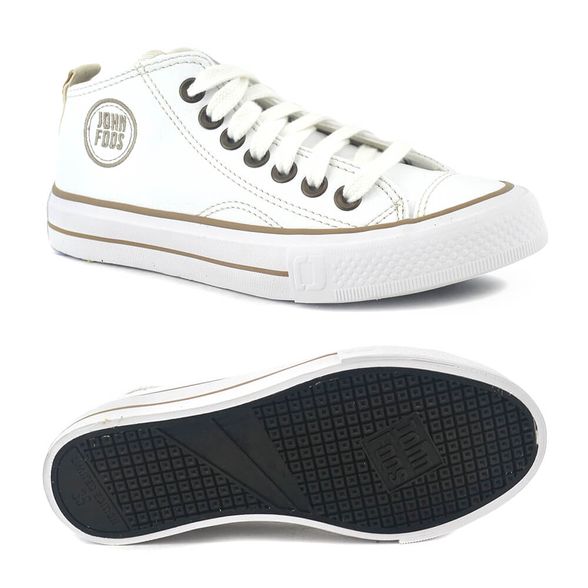Zapatillas John Foos | Zapatilla John Foos Unisex Flashback Go Blanco -  FerreiraSport