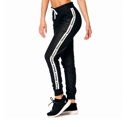 Pantalones Vandalia | Pantalon Vandalia Mujer Jogger Con Galon Negro -  FerreiraSport