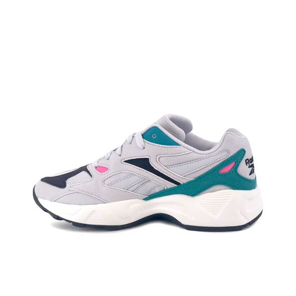 Zapatillas Reebok | Zapatilla Reebok Mujer Aztrek 96 Gris/Rosa/Verde -  FerreiraSport