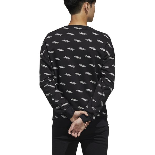 Buzos Adidas | Buzo Adidas Hombre M Fav Ts Sw Negro - FerreiraSport