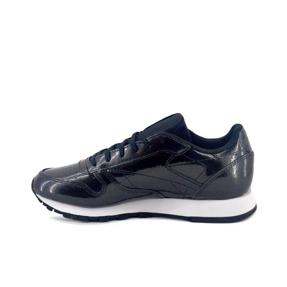 Zapatillas Reebok | Zapatilla Reebok Mujer Cl Lthr Negro - FerreiraSport