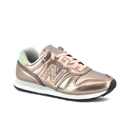 new balance rosa cuero