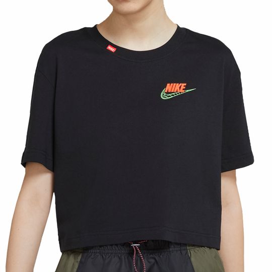 Remeras Nike | Remera Nike Mujer NSW Tee Worldwide 2 Negro - Septimo