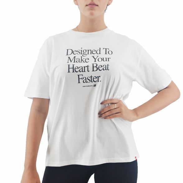 Remeras New Balance | Remera New Balance Mujer Athletics Archive Blanco -  FerreiraSport