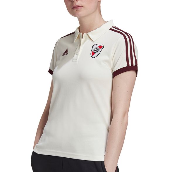 Chombas Adidas | Chomba Adidas Mujer River Plate Blanco - FerreiraSport