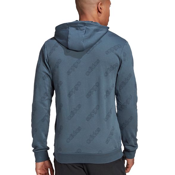 Buzos Adidas | Buzo Adidas Hombre Favorites Hoody Estampado Azul -  FerreiraSport