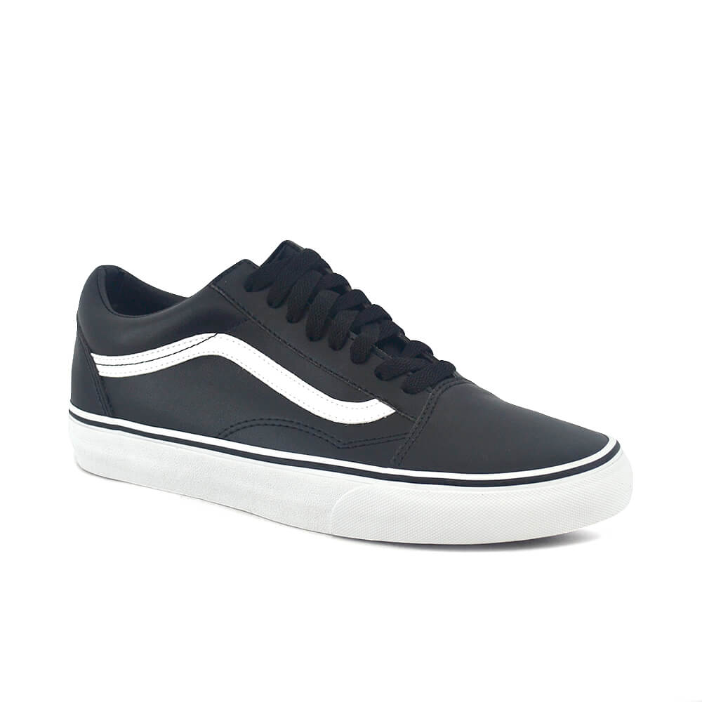 Zapatilla Vans Mujer Old Skool Leather 