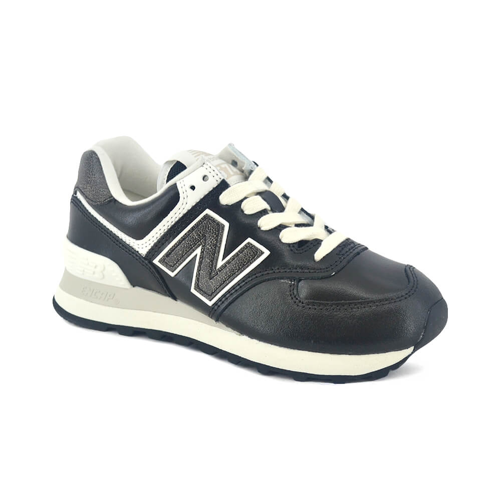 Zapatillas New Balance | Zapatilla New Balance Mujer 574 Negro/Blanco -  Septimo
