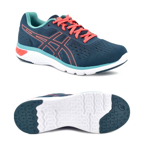 Zapatillas Asics | Zapatilla Asics Mujer Gel Kamo Verde/Coral -  FerreiraSport