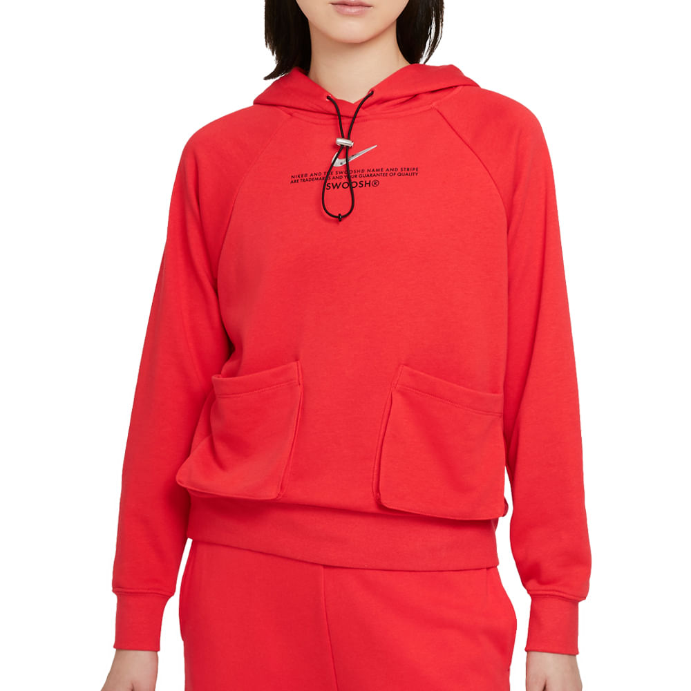 Buzos Nike | Buzo Nike Mujer Nsw Swoosh Hoodie - Septimo