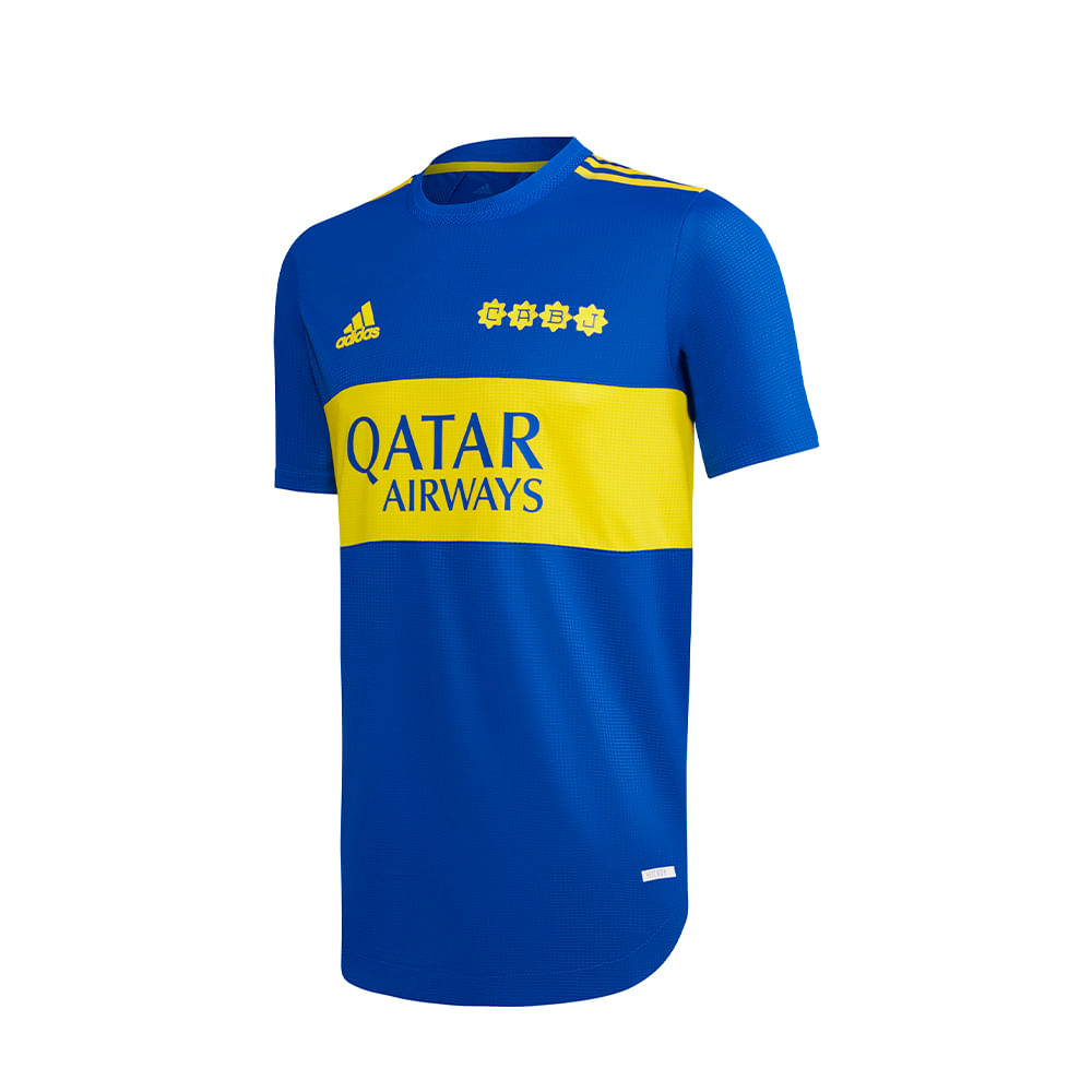 Camisetas Adidas | Camiseta Adidas Hombre Boca Juniors Titular Oficial  21/22 - FerreiraSport