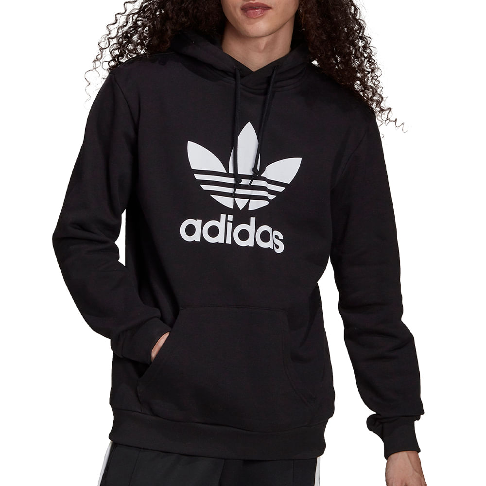 Buzos Adidas | Buzo Adidas Hombre Adicolor Classics Trifolio Hoody - Septimo