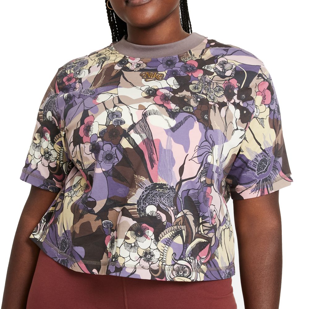 Remeras Nike | Remera Nike Mujer Nsw Femme Top Floral - Septimo