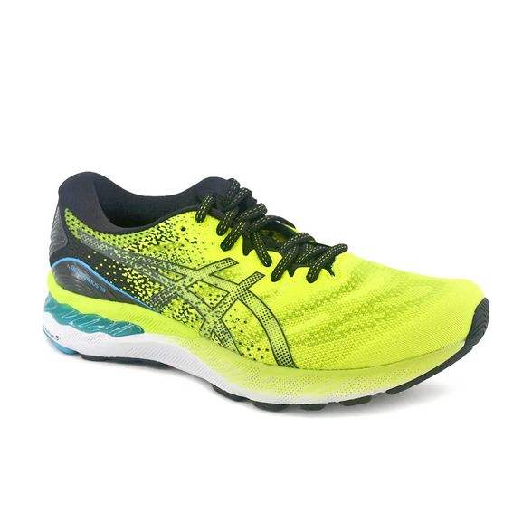 asics hombre verdes