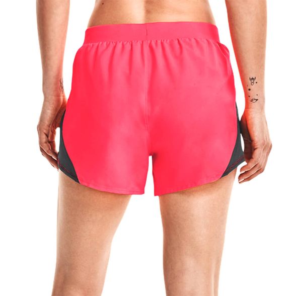 Under Armour señora fly by 2.0 2in1 mini Shorts Shorts rojo nuevo 