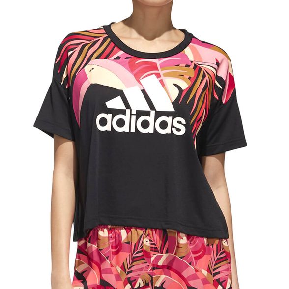 Remeras Adidas | Remera Adidas Mujer X Farm Rio - FerreiraSport
